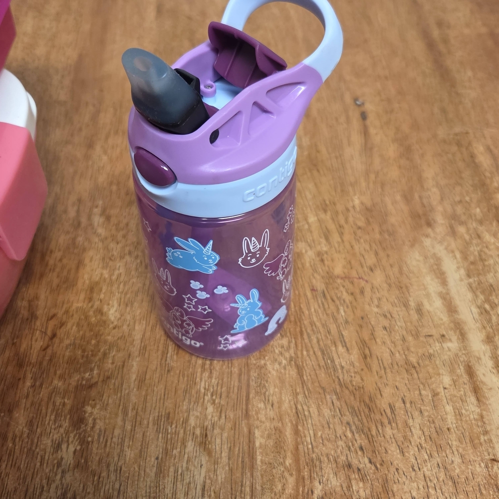 Contigo Kids Bottle with Purple and Light Blue